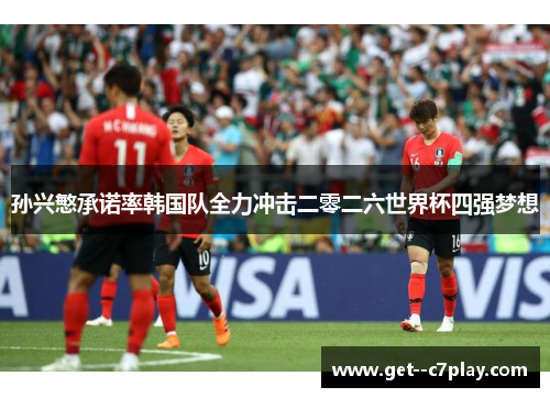 孙兴慜承诺率韩国队全力冲击二零二六世界杯四强梦想